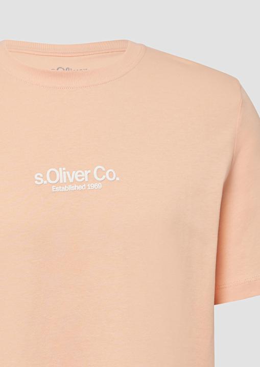 Produktbild S.Oliver T-Shirt T-Shirt aus Baumwolle mit Logo-Print (M)