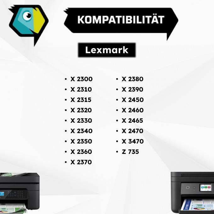 Actual product image Inkadoo Print Cartridges compatible with Lexmark 18CX781E / 1HC Print Head Cartridge, color color (Color)