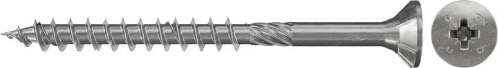 Produktbild Fischer PowerFast 6,0x100 SK PZ TG A2 (100 Schrauben pro Stück, 6 x 100 mm)