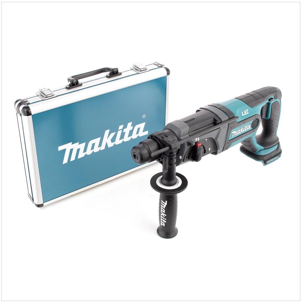 Thumbnail - Makita, Bohrmaschine + Akkuschrauber, DHR 241 18 V Li-ion Akku Bohrhammer mit SDS-Plus Aufnahme Solo + D-42444 SDS-Plus ...