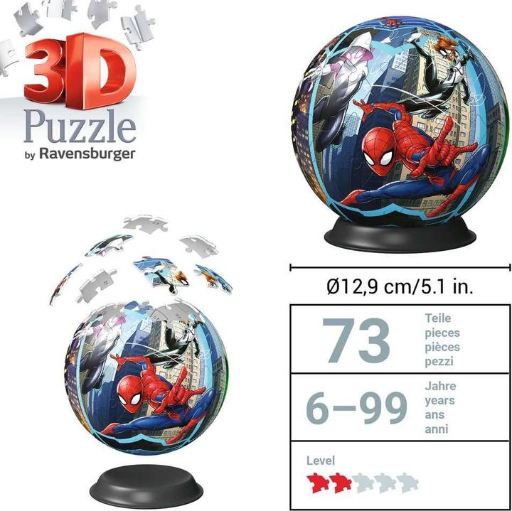 Produktbild Ravensburger 3D Spiderman (72 Teile)