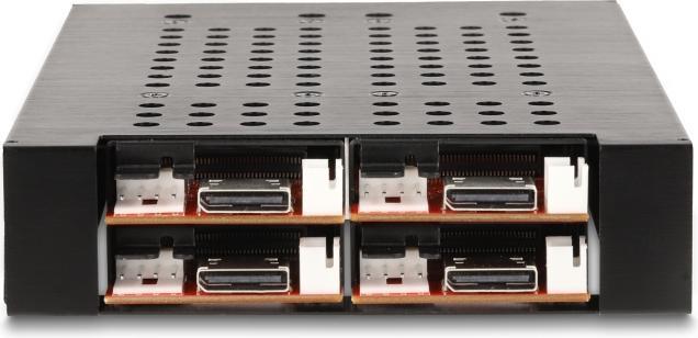 Actual product image Delock 3.5? Removable rack for 4 x M.2 NVMe SSD with OcuLink S