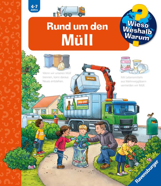 Actual product image Ravensburger Wieso? Weshalb? Warum?, Band 74: Rund um den Müll (German, Carola of Boiler, Joachim ruffle, 2023)