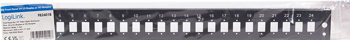 Actual product image LogiLink Front panel