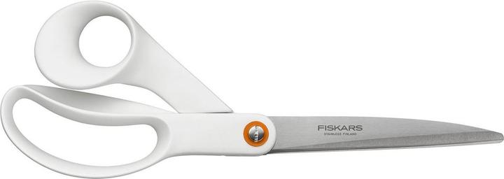 Produktbild Fiskars 1020414 Universalschere, 24cm, weiss (24 cm)