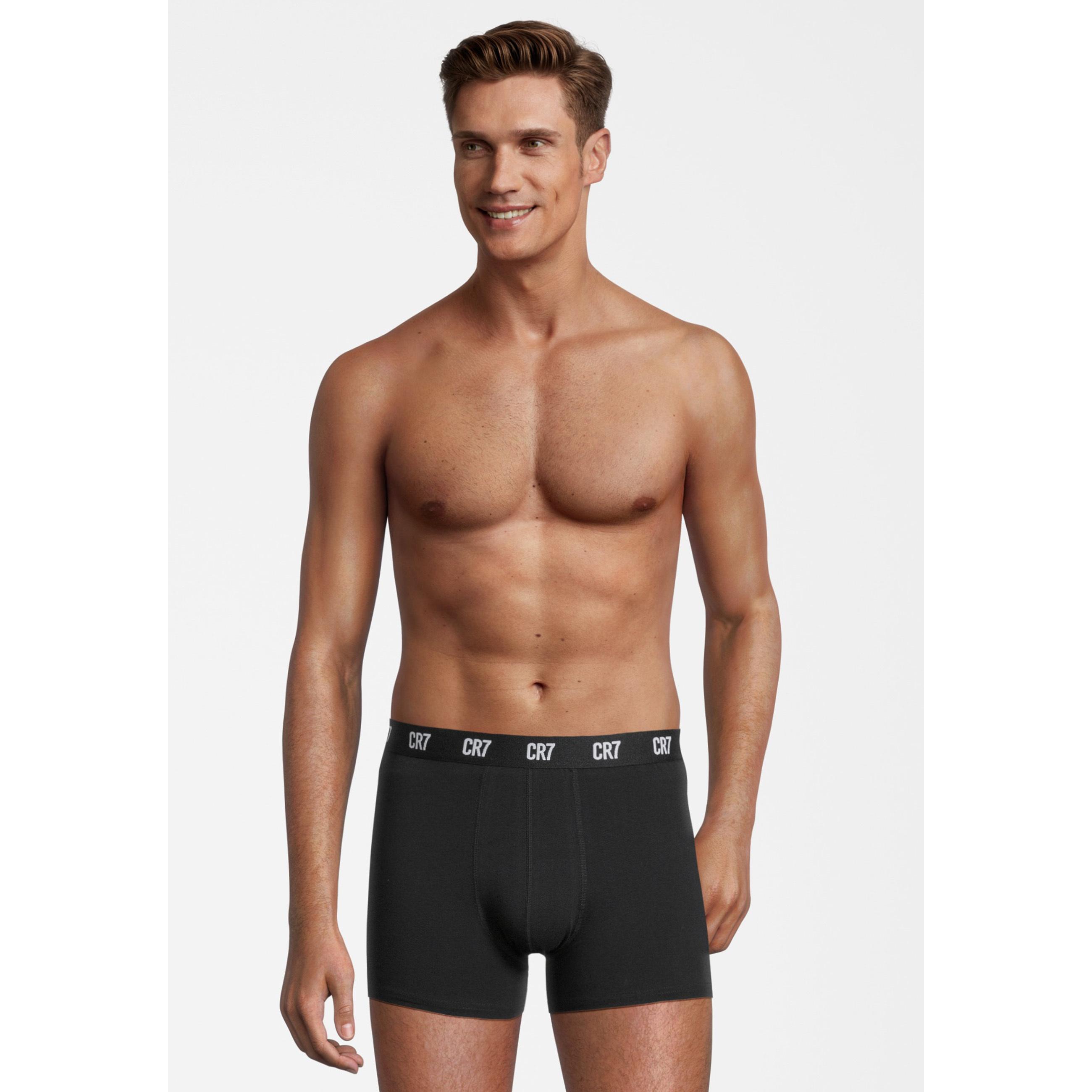 Thumbnail - CR7, Herren, Unterhosen, Trunk, Schwarz, (M, 3er Pack)