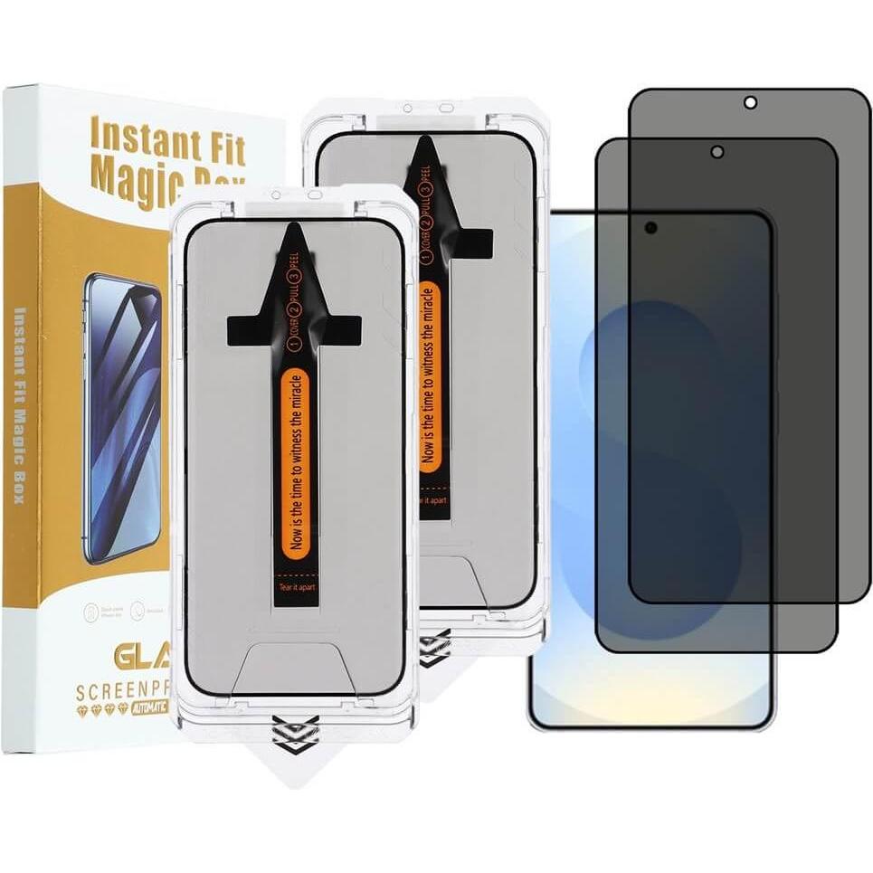 Cover-Discount Galaxy S26 - 2 Stk. Panzerglas Display Privacy Anti-Spy (2 pz., Samsung Galaxy S26), Pellicola protettiva smartphone, Trasparente