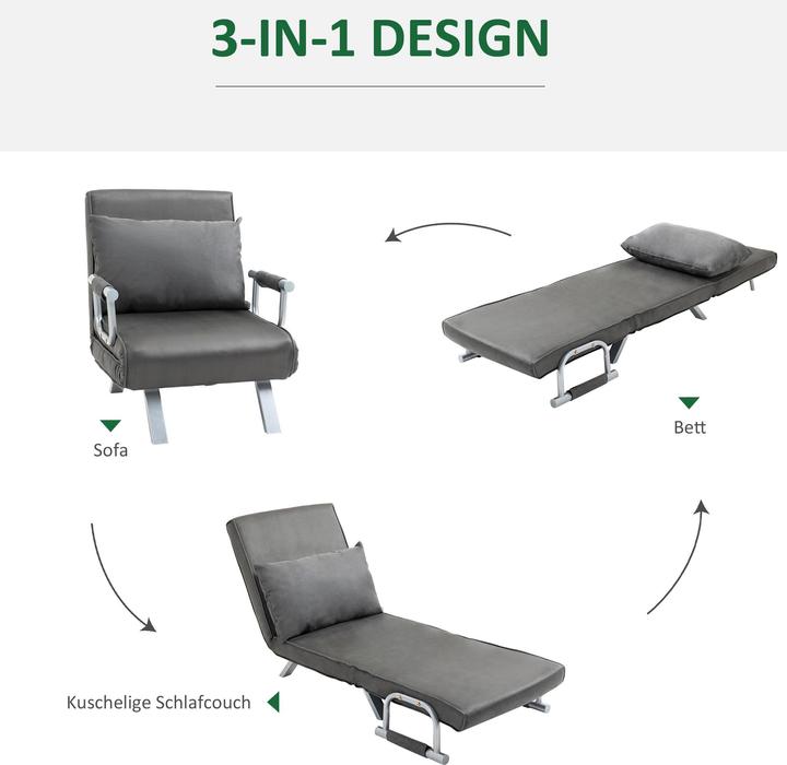 Immagine prodotto Homcom Sedia da letto