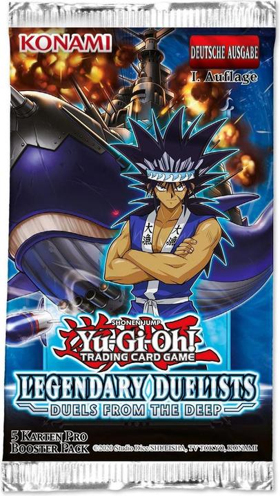 Actual product image Yu-Gi-Oh Legendary Duelists Duels From The Deep (German, Booster display)