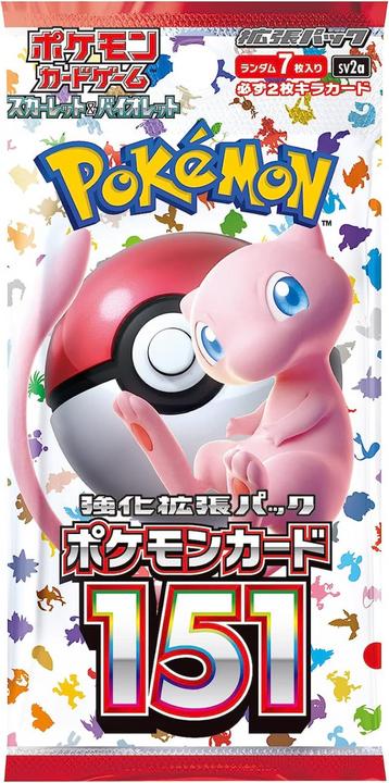 Image du produit Pokémon Scarlet & Violet - 151 (Japonais, Pack de boosters)
