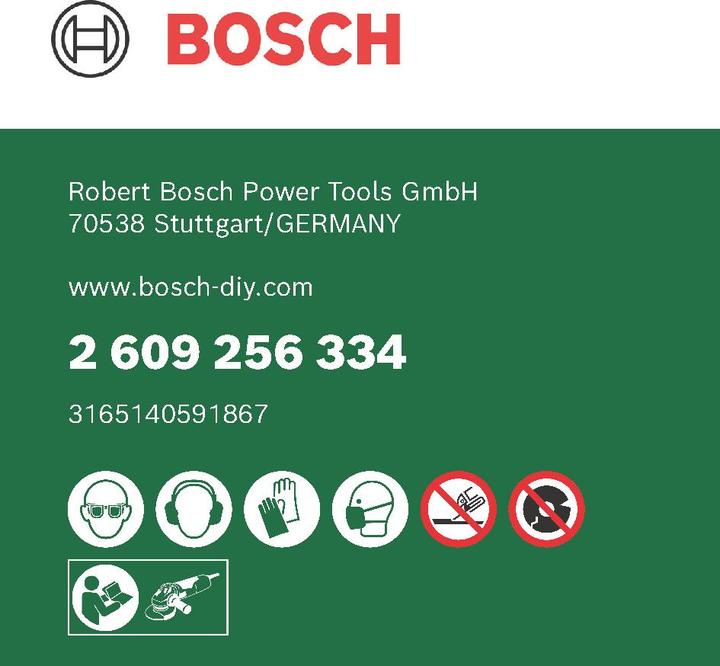 Produktbild Bosch Zubehör Trennscheiben-Set