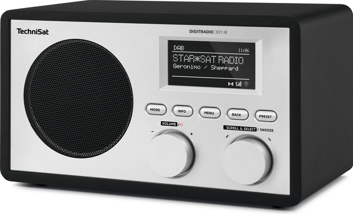 TechniSat DigitRadio 301 IR (Internetradio, DAB+, WLAN)