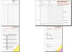 Actual product image Sigel Measurement Book Form Book SD069 (50 x)
