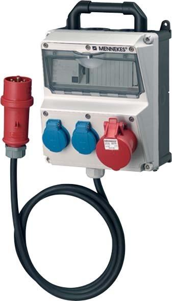 Actual product image Mennekes MEN 920035 Socket outlet combination AMAXX (2 x, CEE 32/3)