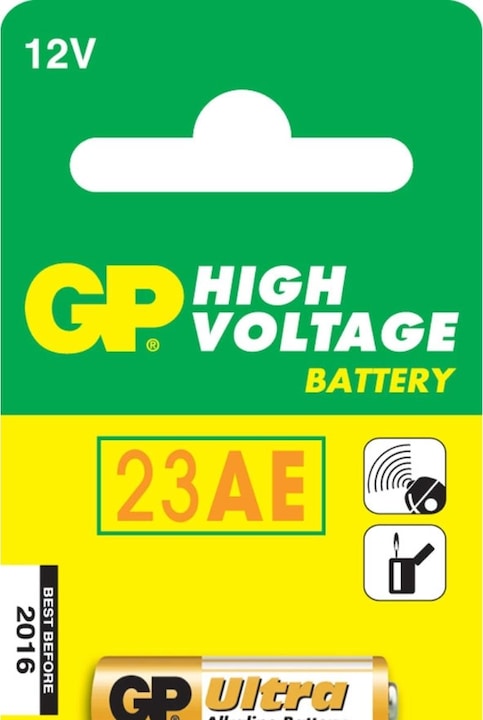 Actual product image GP Batteries Super alkaline battery A23 (1 pcs., A23, 55 mAh)