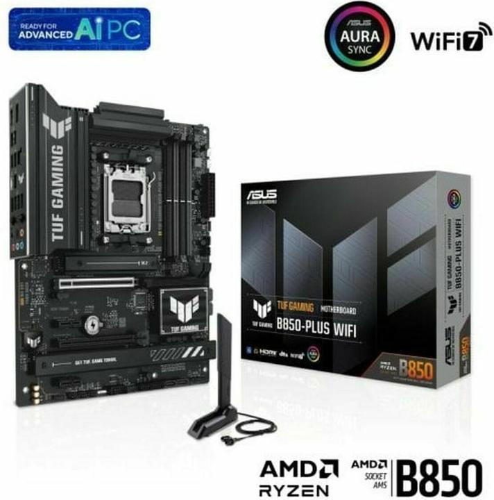 Immagine prodotto ASUS TUF Gaming B850-Plus Wifi (AM5, AMD B850, ATX)