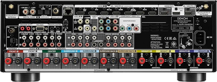 Actual product image Denon Avr-X4400h (9.2 Channel, FM)