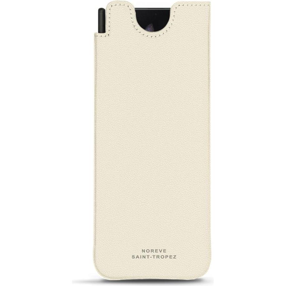 Thumbnail - Noreve Lederschutzhülle (Samsung Galaxy Z Fold3), Smartphone Hülle, Weiss