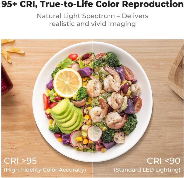 Produktbild K&F Concept RGB LED Video Light (Black) (Videoleuchte)