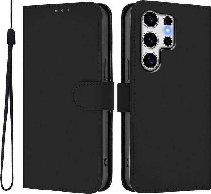 Produktbild König Design Hülle für Samsung Galaxy S25 Ultra Schutz Handy Case Klapp Tasche Wallet Etuis (Samsung Galaxy S25 Ultra)