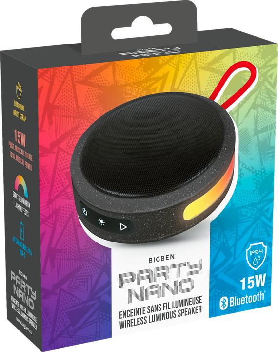 Image du produit Bigben PARTY Nano Enceinte lumineuse sans fil - noir