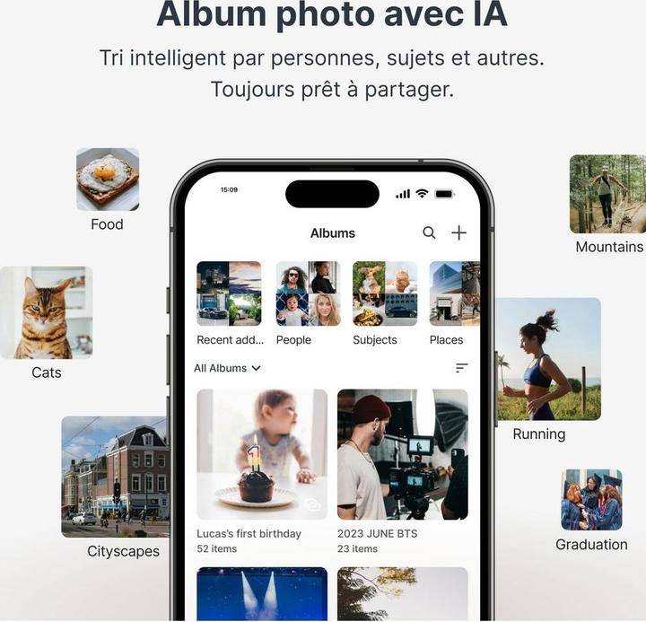 Actual product image Synology BeeStation Plus (1 x 8 TB)