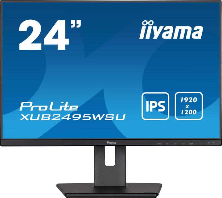 Produktbild iiyama Dis 24 PL XUB2495WSU-B5 IPS (1920 x 1200 Pixel, 24")