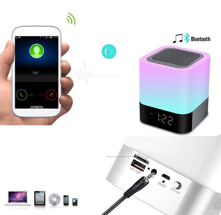 Produktbild Deltalabs Smart Lampe Bluetooth Lautsprecher LED Stimmungsleuchte