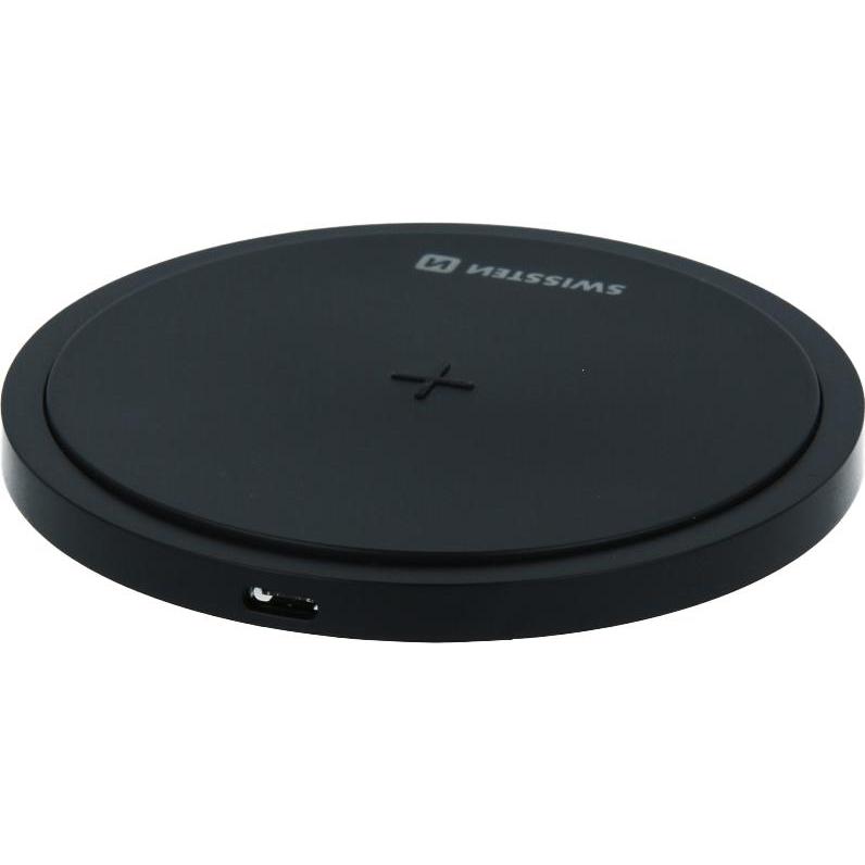 Swissten Wireless Charger (15 W), Wireless Charger, Schwarz