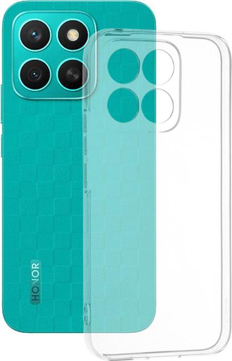 Actual product image Techsuit - Clear Silicone - Honor X8c - Transparent (Honor X8)