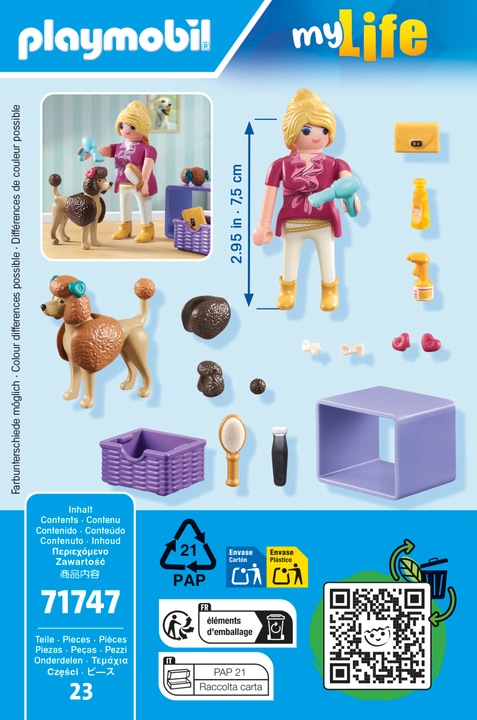 Actual product image Playmobil 71747 Dog groomer (71747)