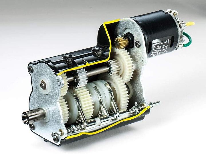 Produktbild Tamiya 1/14 RC Scania 8x4/4 Gun Metal (Kit)