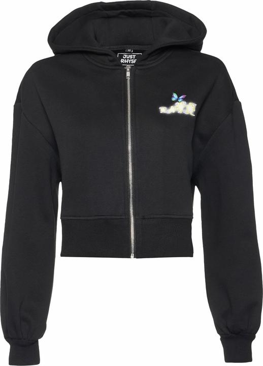 Produktbild Just Rhyse Glow Zip Hoody black M (M)
