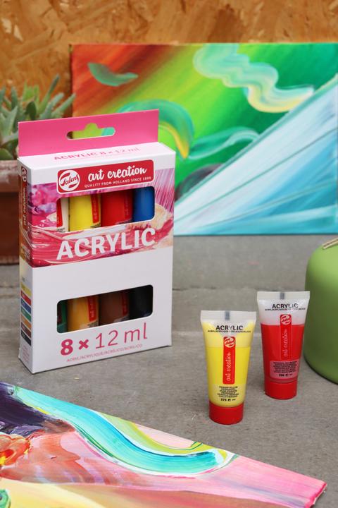 Produktbild Talens Acrylfarbe Art Creation 8er Set, Mehrfarbig (12 ml)