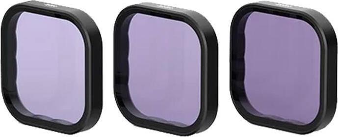 Actual product image Telesin Set of 3 ND 8/16/32 filters for GoPro GoPro Hero 13 Black (S5-FLT-12-TGP)