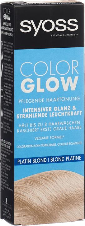 Syoss Color Glow (Platinum Blonde)