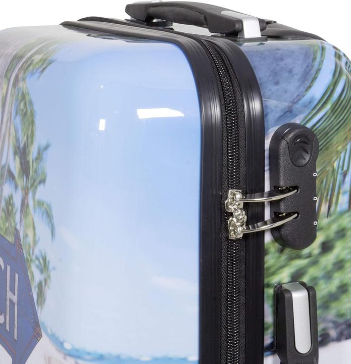 Actual product image Trendyshop365 Hartschalen-Handgepäck mit Strandmotiv (36 l)