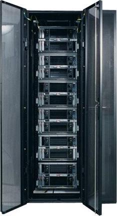 Immagine prodotto APC Sistema InRow SC 1 InRow SC 1PH, 1 NetShelter SX Rack, con Con anteriore e posteriore (42 HE, Rack da 19 pollici)
