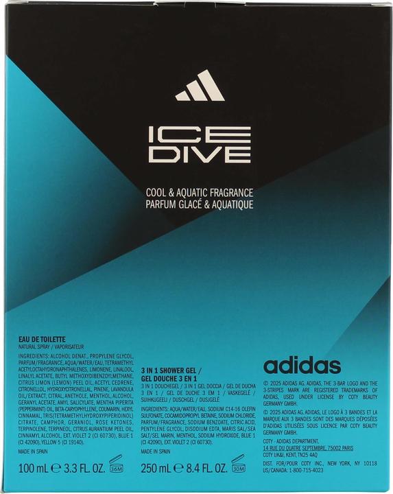 Produktbild Adidas Eistauchen (Körperpflegeset, Parfum Set)