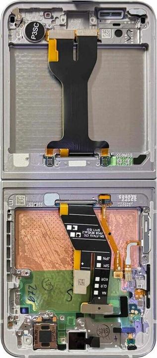 Image du produit Samsung Display + Rahmen SM-F741B Galaxy Z Flip6 silber GH82-35013A (Écran, Galaxy Z Flip6)