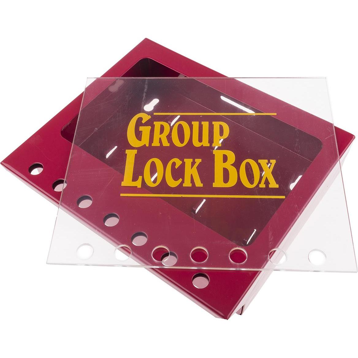 Thumbnail - Brady, Etiketten, Metal wall-mounted group lockout boxes