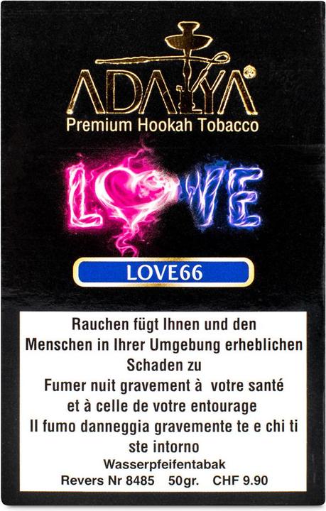 Adalya Tabak Love 66 50g (Minze)