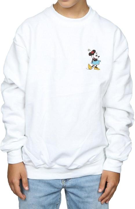 Actual product image Disney Boys Minnie Mouse Kick Chest Sweatshirt (116)