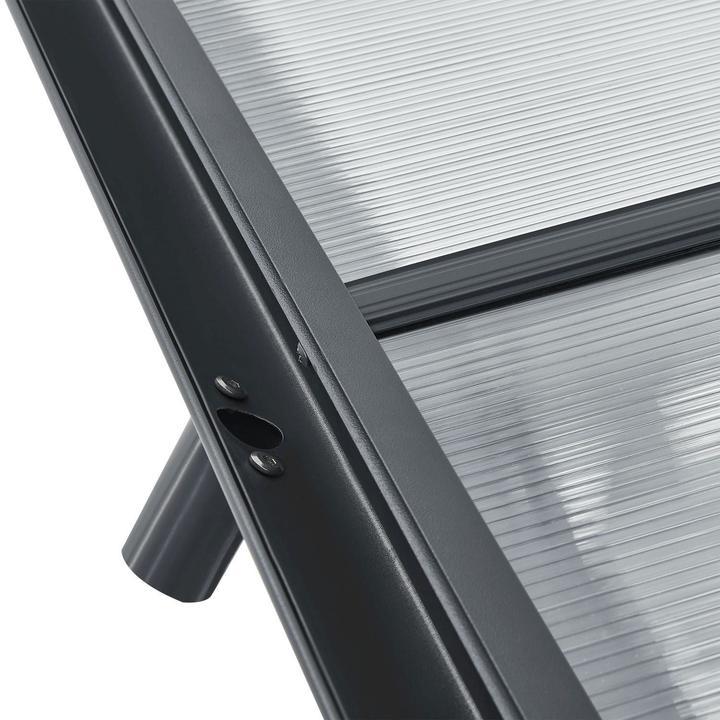 Actual product image Juskys Carport with flat roof