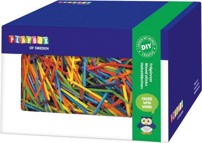 Image du produit Playbox Bâtonnets en bois