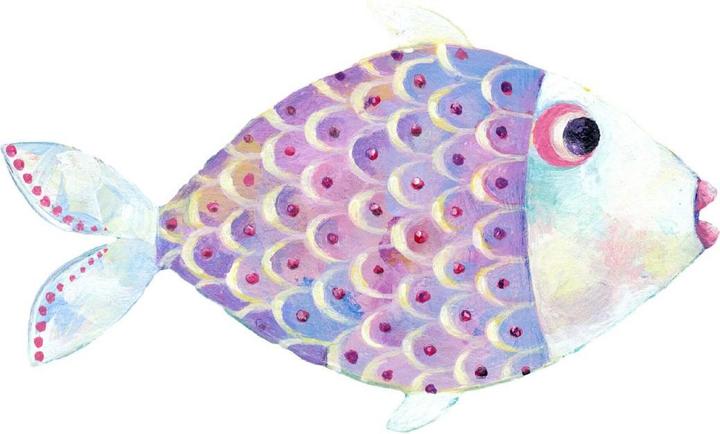 Produktbild Trenddeko Der kleine Fisch (40 x 24 cm)