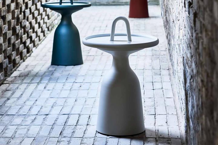 Immagine prodotto Mindo 104 Tavolino Ø40cm con piano rimovibile