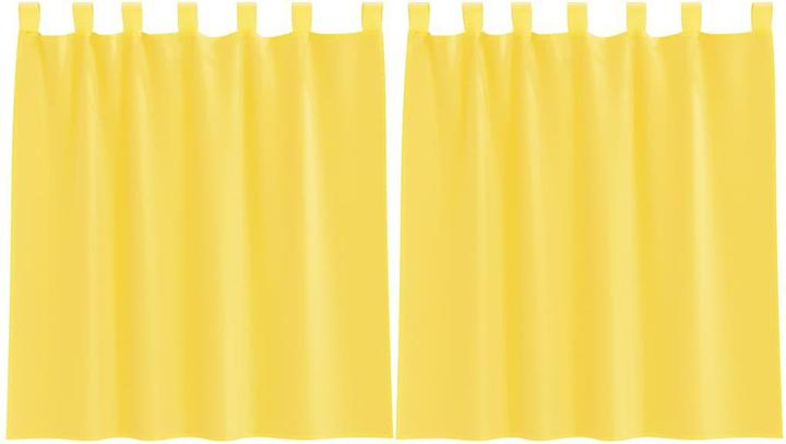 Actual product image vidaXL Voile Vorhang (140 x 140 cm)