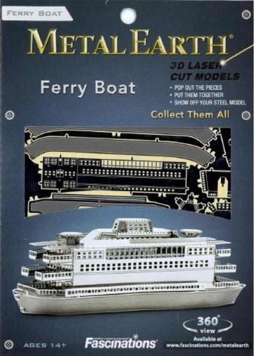 Actual product image Metal Earth Commuter Ferry