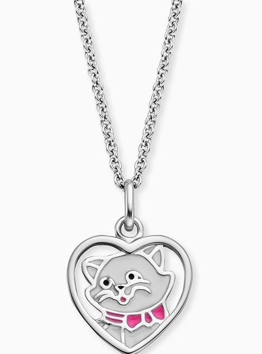 Immagine prodotto Herzengel Collana gatto (Argento 925, Smalto, 38 cm)